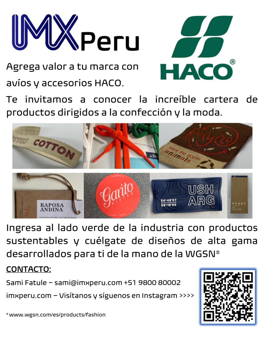 JAALCIB's tweet image. Si tienes interés de proveerte de etiquetas de ultima colección este miércoles 1 de 15:00 a 17:00 solicita tu reunión con el proveedor del Brasil que te entregara tu pedido en tu ciudad puedes tener mayor información por este enlace: fb.watch/iUTpnXA9zn/🇧🇴🇧🇴🇧🇷🇧🇷