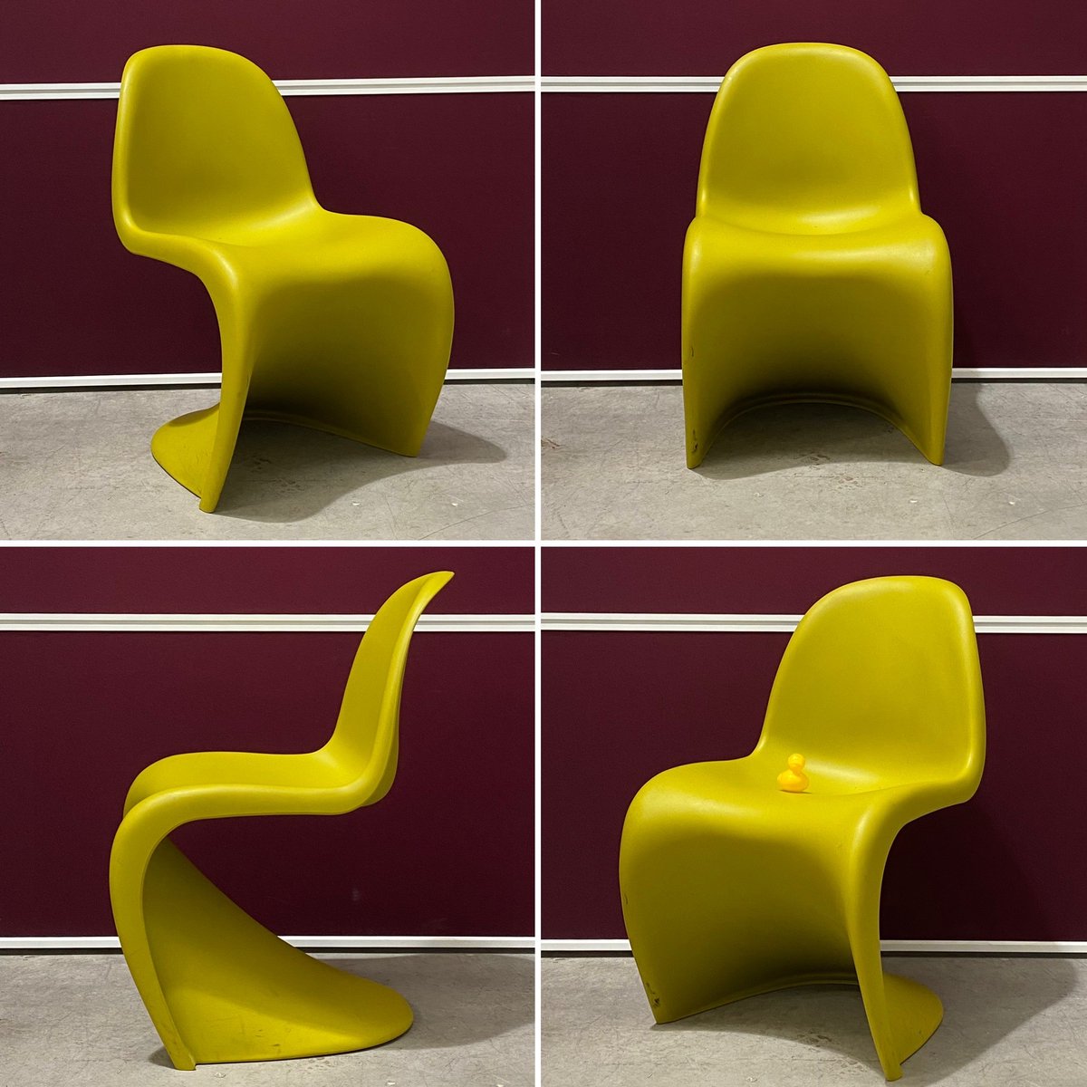 Check out Our Mid Century Modern Green Vitra Panton Chairs by Verner Panton 😀ebay.co.uk/itm/2254444778… #eBay via <a href="/eBay_UK/">eBay UK</a>