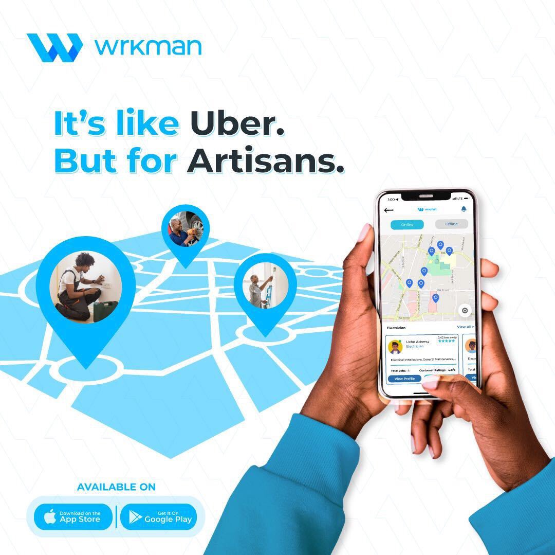 pagesbydammy's tweet photo. Did you know? With @wrkmanHQ you don't have to worry about getting a reliable mechanic, nail technicians, dispatch riders, and lots more! 

All you have to do is download the @wrkmanHQ app to get started!

Download here - https://t.co/Tf3N3g6aTw

#pagesbydamicommerce #wrkmanapp https://t.co/0ciyVageMJ