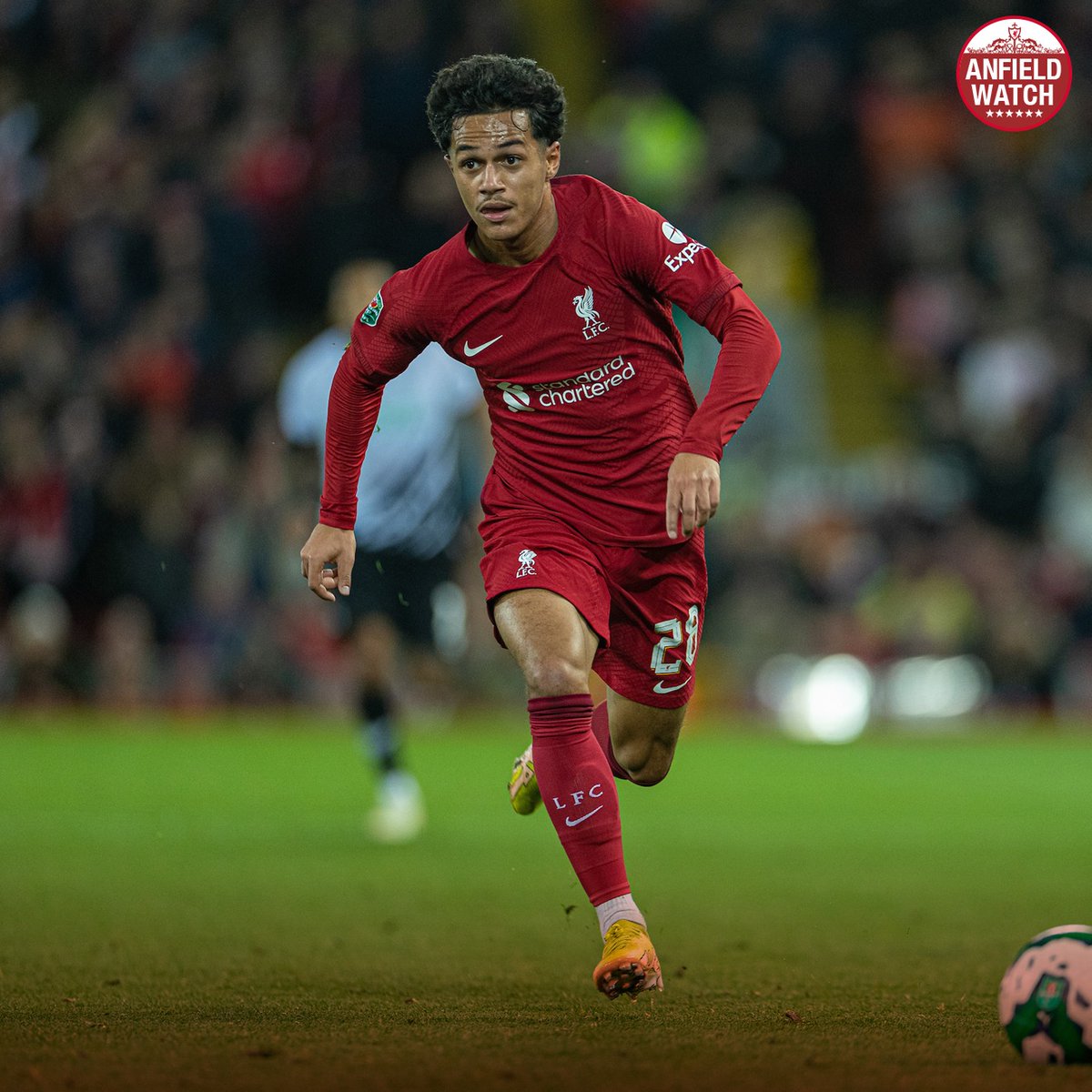 AnfieldWatch's tweet photo. Should this man be getting more minutes for Liverpool? 🤔 https://t.co/bnIoeTvRlu