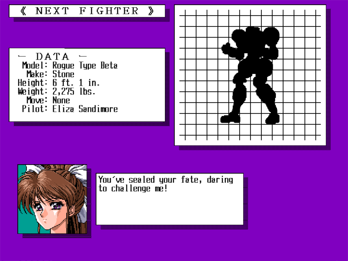 Derek Pascarella (ateam) on X: Well, here it is... v0.9 of my English  translation patch for the eroge fighting game Metal & Lace on the FM  TownsTowns Marty. This is the first