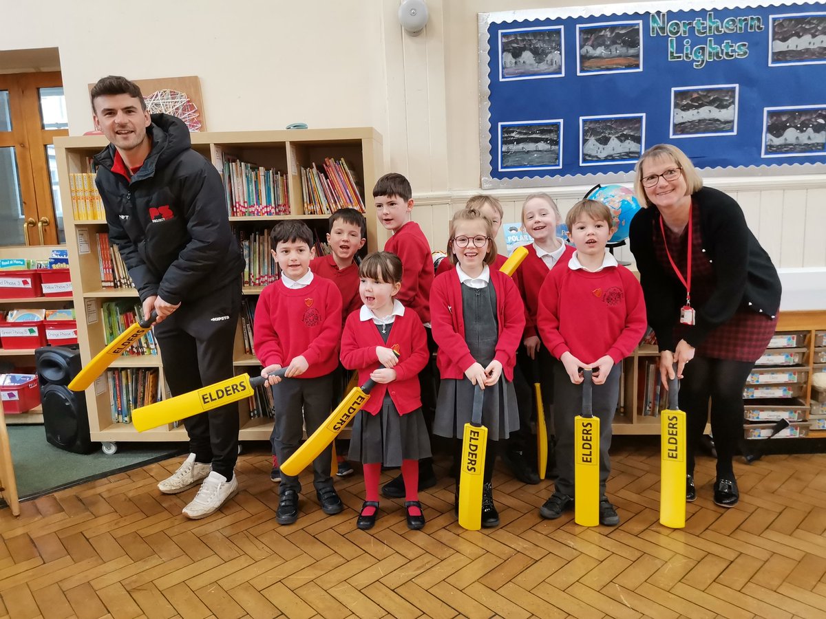Thank you <a href="/ProjectSport_UK/">Project Sport LTD</a> for generously providing us with our new cricket bats. We're all ready for cricket season. 🏏🙏😊