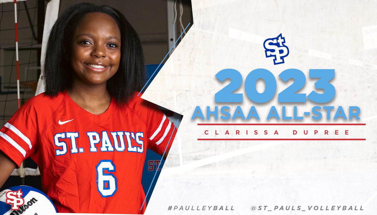 Congratulations to Clarissa DuPree for being named a 2023 AHSAA All-Star! 🏐⭐
