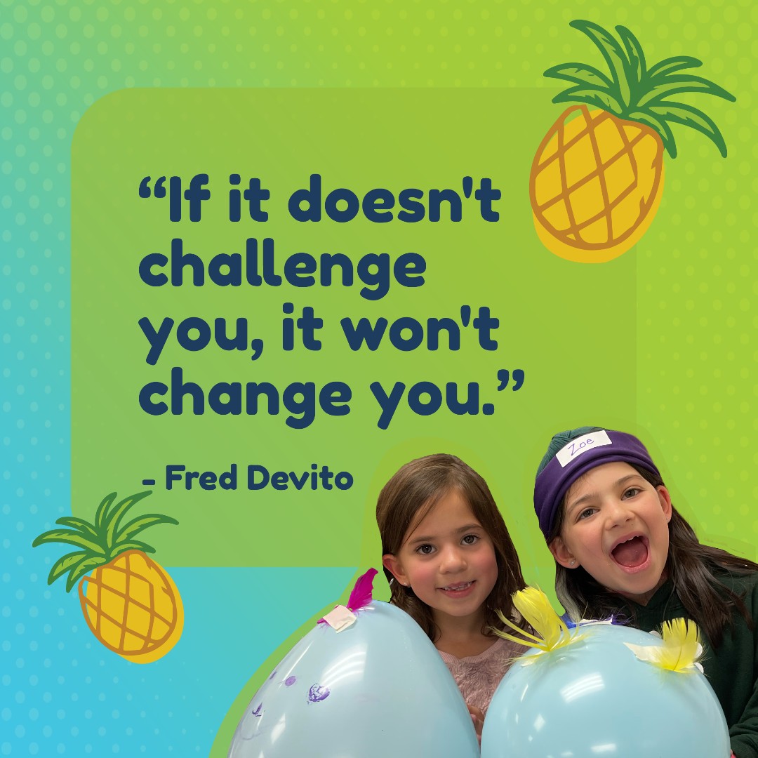 'Si no te desafía, no te cambiará.' - Fred Devito
.
#ChallengeIslandPuertoRico #ChallengeIslandPR #PuertoRico #STEM #STEAM #AprenderJugando #AprendizajeCreativo #AprendizajeDivertido  #TalleresCreativosParaNiños #STEAMEducation #ActivitiesForKids #CreativeLearning