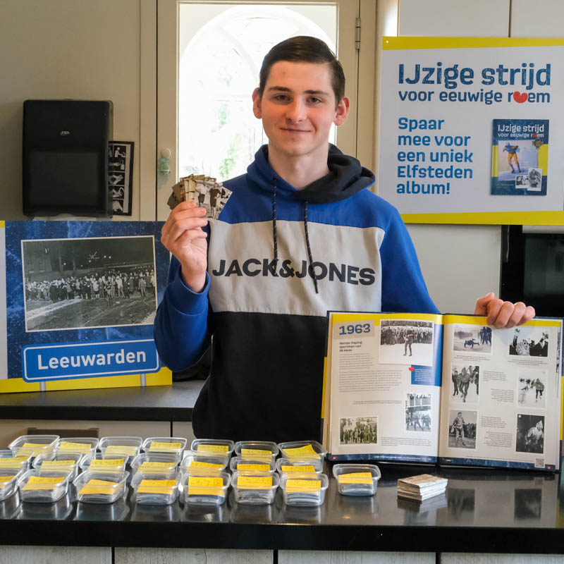 Medewerker dagbesteding 'ons T hoes' organiseert plaatjesruilbeurs, zie ditispeize.nl/2023/02/kevin-…