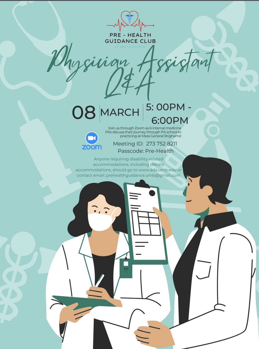 SSC_CSM's tweet image. Join the Pre Health Guidance Club for their upcoming meeting on March 8th!