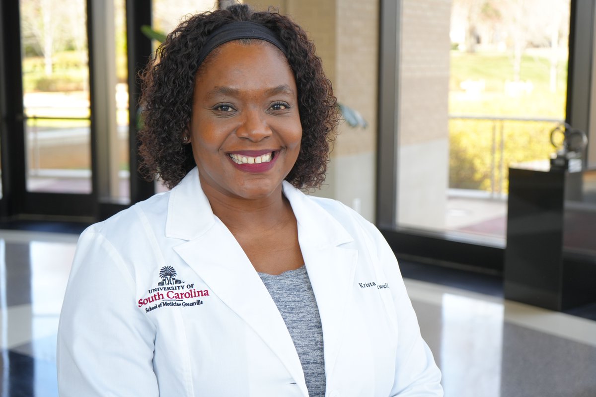 Dr. Krista Blackwell comes to SOMG after serving as an Assistant Professor and Assistant Dean of Curriculum in Rutgers Biomedical and Health Sciences. Click below to get to know Dr. Blackwell! sc.edu/study/colleges… 
@DeanoftheGreen <a href="/DegreesofHealth/">Benjamin Hopkins</a>