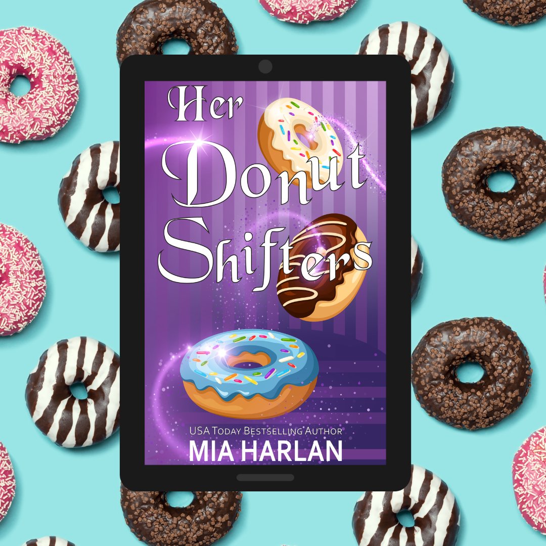 If you love steamy romance and supernatural beings, you have to check out Her Donut Shifters by Mia Harlan!  #romancebooks #paranormalromance geni.us/HerDonutShifte…