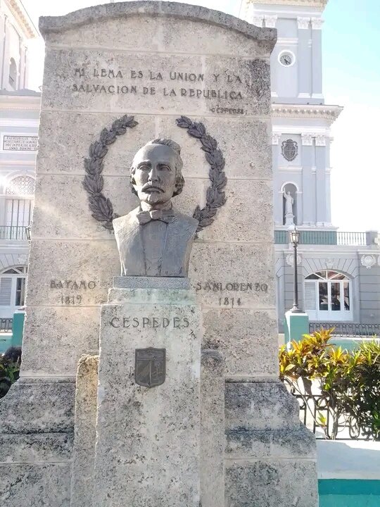 Desde Santiago de Cuba el homenaje a Carlos Manuel de Céspedes Padre de la Patria #TenemosMemoria