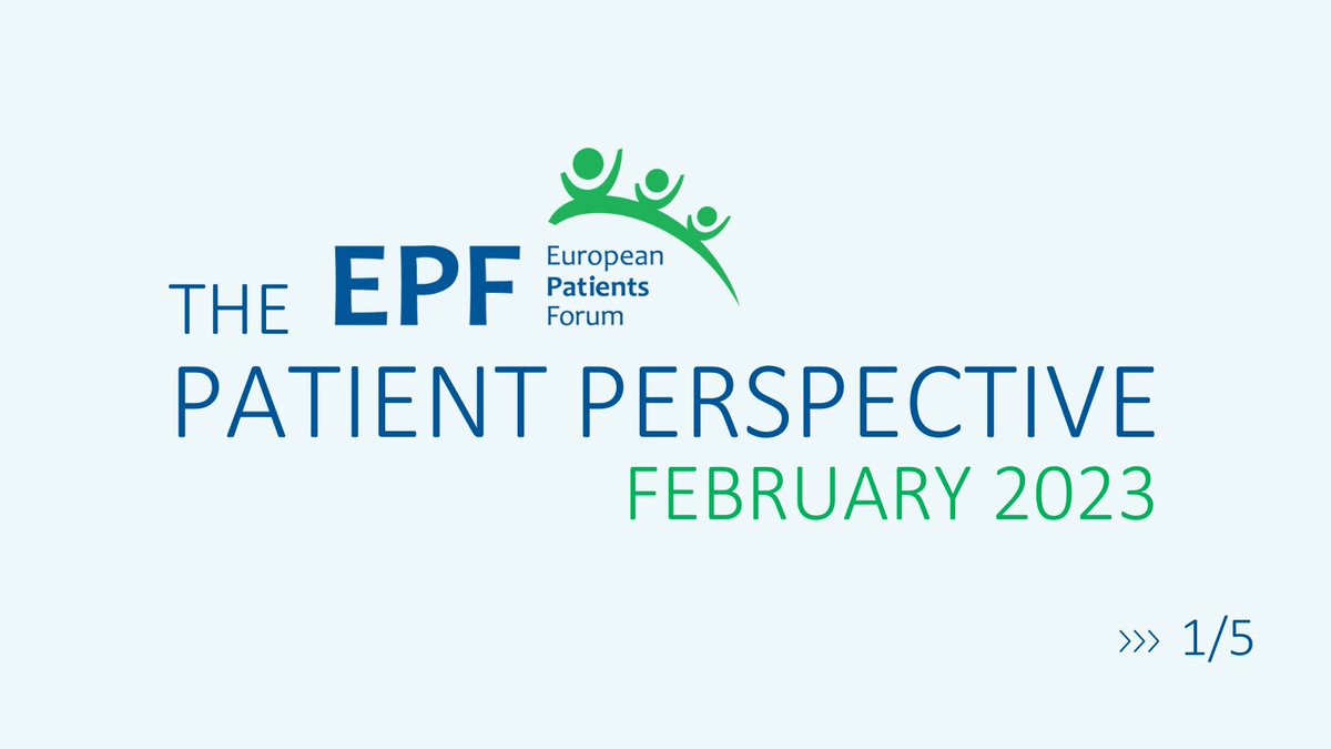 [1/6] 📢 Did you read <a href="/eupatientsforum/">European Patients' Forum</a>'s February edition of The Patient Perspective? Stay updated and find the latest in the world of #patientadvocacy here.

Read the thread for a roundup!