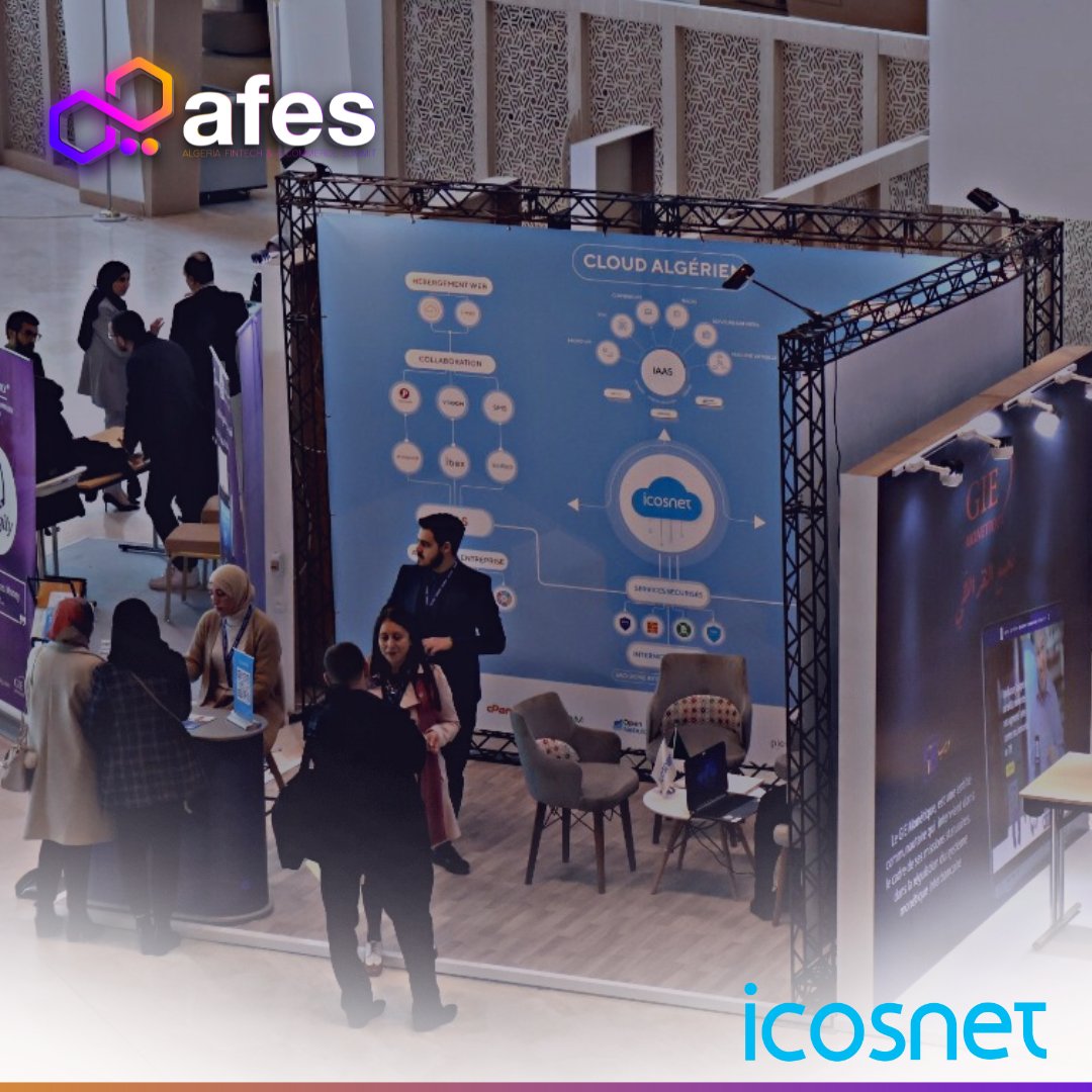Un grand merci à notre sponsor et exposant <a href="/icosnet1/">icosnet</a>  pour sa participation remarquable à Algeria fintech &amp; E-commerce Summit.