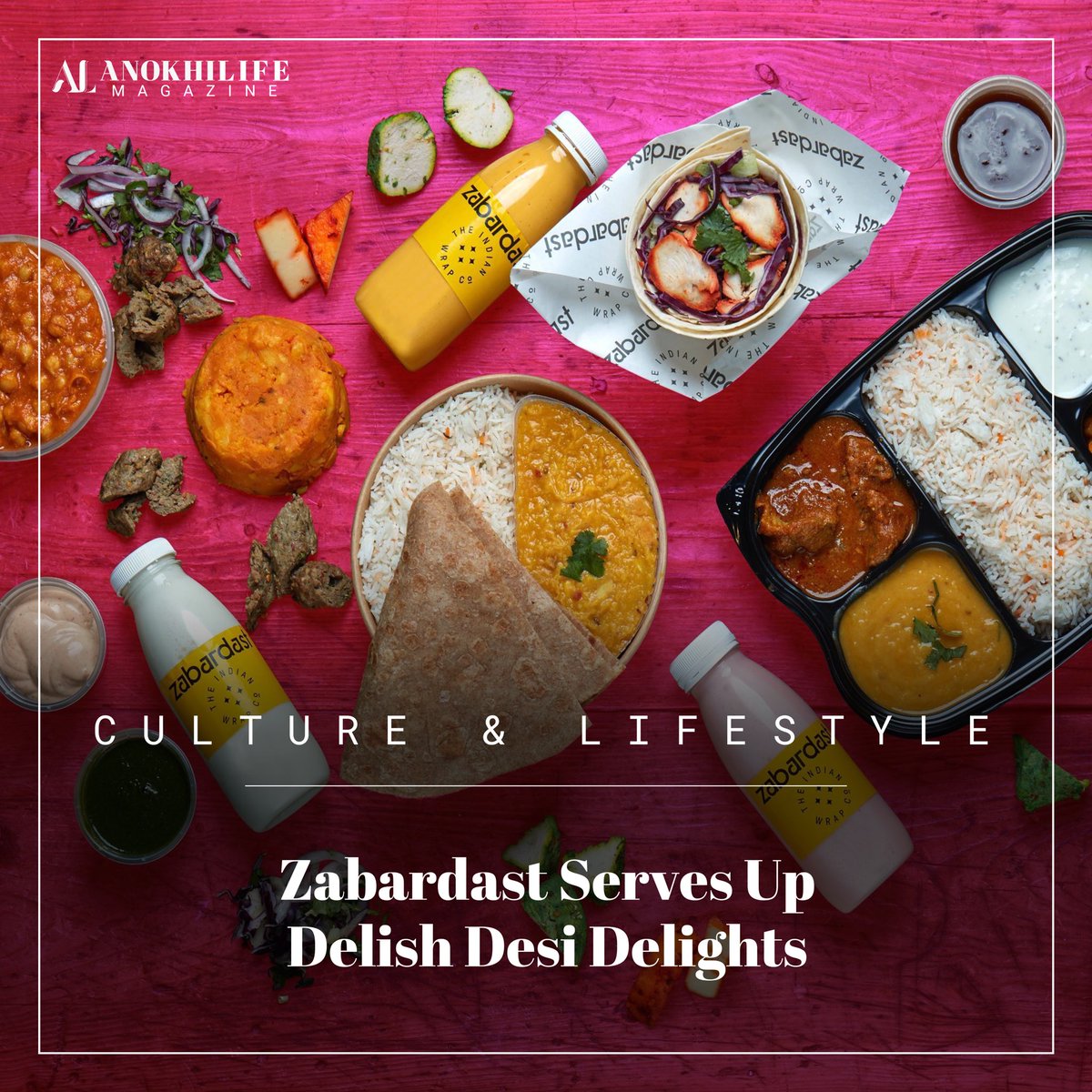 ZABARDAST SERVES UP DELISH DESI DELIGHTS

✍️ Vallisa Chauhan (<a href="/vallisachauhan/">Vallisa Chauhan</a>)
📸 <a href="/zabardastwraps/">Zabardast</a>

—
🔴 FULL STORY: 
anokhilife.com/culture-and-li…
—

#CultureAndLifestyle #Zabardast #wraps #CanaryWharf #eatery #restaurant #india #foodie #dining #lunchspot #UK  #AnokhiLife