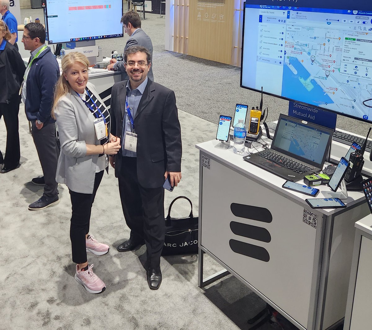 STREAMWIDE's tweet image. Throwback to STREAMWIDE’s participation, among the Ericsson ecosystem, at the #DISTRIBUTECH tradeshow which took place from February 7 to 9 in San Diego. 
#distributech23 #innovation #digitaltransformation #missioncritical #criticalcommunication #utilities #fieldoperations