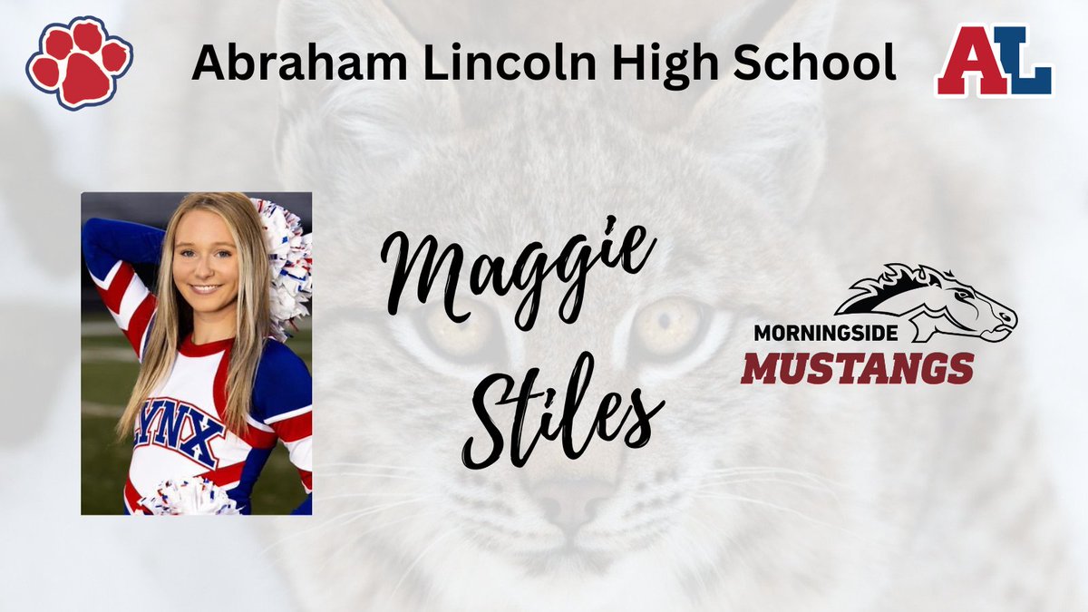 ALHSathletics's tweet photo. Congratulations to Maggie who will be signing today at 10am in the Fieldhouse lobby to attend Morningside next fall!! https://t.co/giUL3ppkZe
