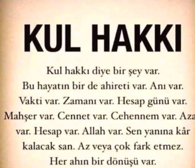 İki cihanda da hakkımı helal etmiyorum. #helaletmiyorum #hukumetistifa
