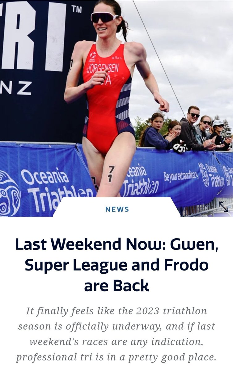 A fun and fast weekend of racing: <a href="/gwenjorgensen/">Gwen Jorgensen</a> is back on the podium, Lionel impresses @SuperLeagueTri Montreal, <a href="/janfrodeno/">Jan Frodeno</a> vs <a href="/kristianblu/">Kristian Blummenfelt</a> &amp; <a href="/Guiden96/">Gustav Iden</a> is on for @protriorg Ibiza. triathlete.com/culture/news/l…