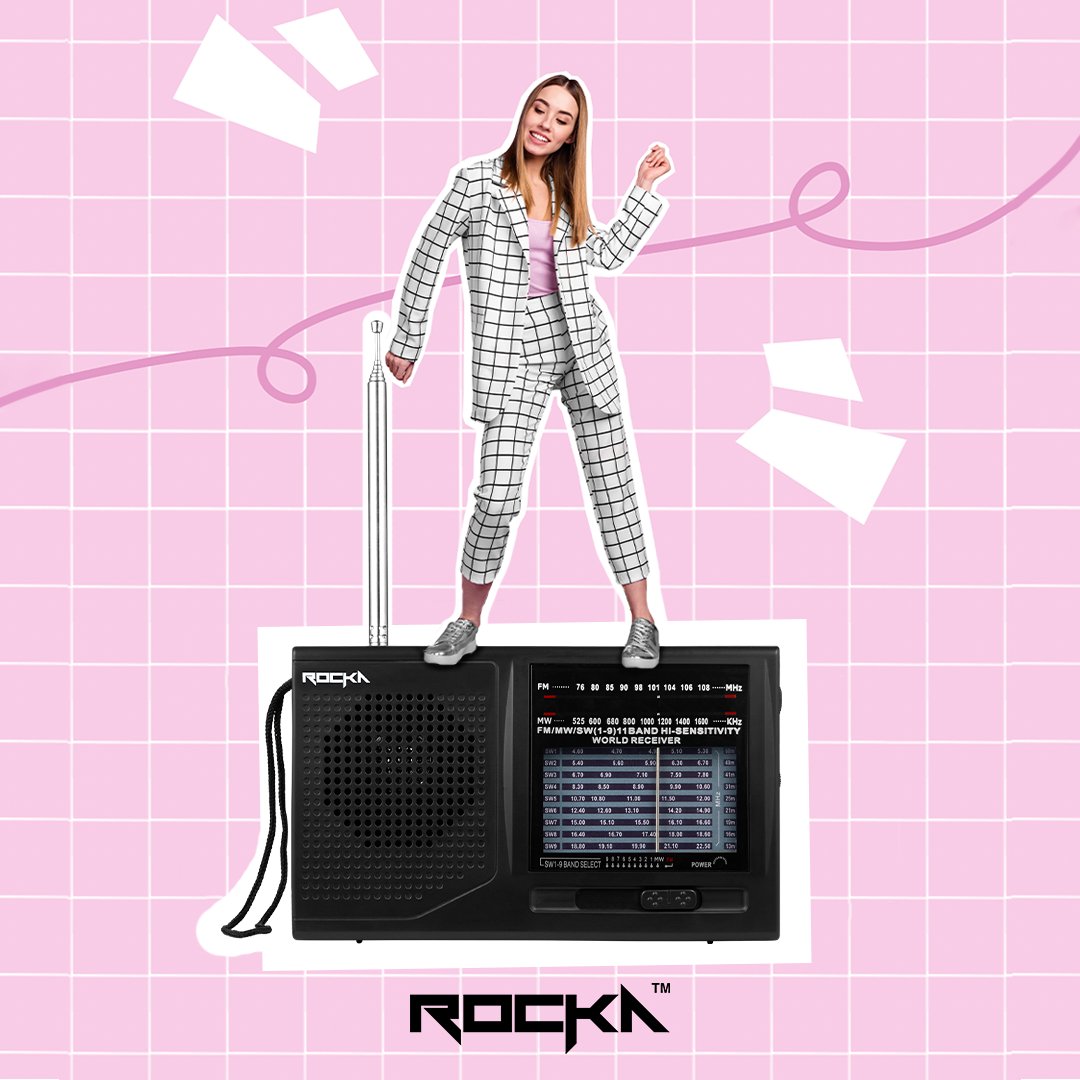 What's your favourite 80's jam to rock out to?🕺🏽🪩  Let us know in the comments👇🏾 

Get the Rocka #Signal series radio this #RetroDay at Makro SA  : bit.ly/3EI4d5D

#Rocka #Rockalife #RockOn #Retro #RetroRadio #80sMusic #80s