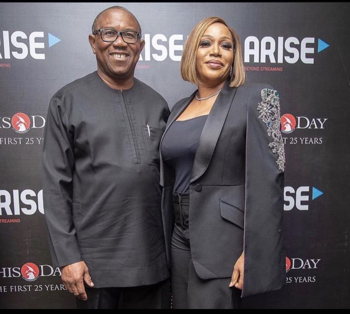 AlfalfaBlog's tweet image. #PeterObiIswinning #ObiIsComing #SOSREX #NigerianElections2023
Allow me to introduce to you President Elect of Nigeria 🇳🇬 His Excellency Mr. Peter Obi and our Amiable incoming First Lady Her Excellency Mrs. Margaret Obi ❤️