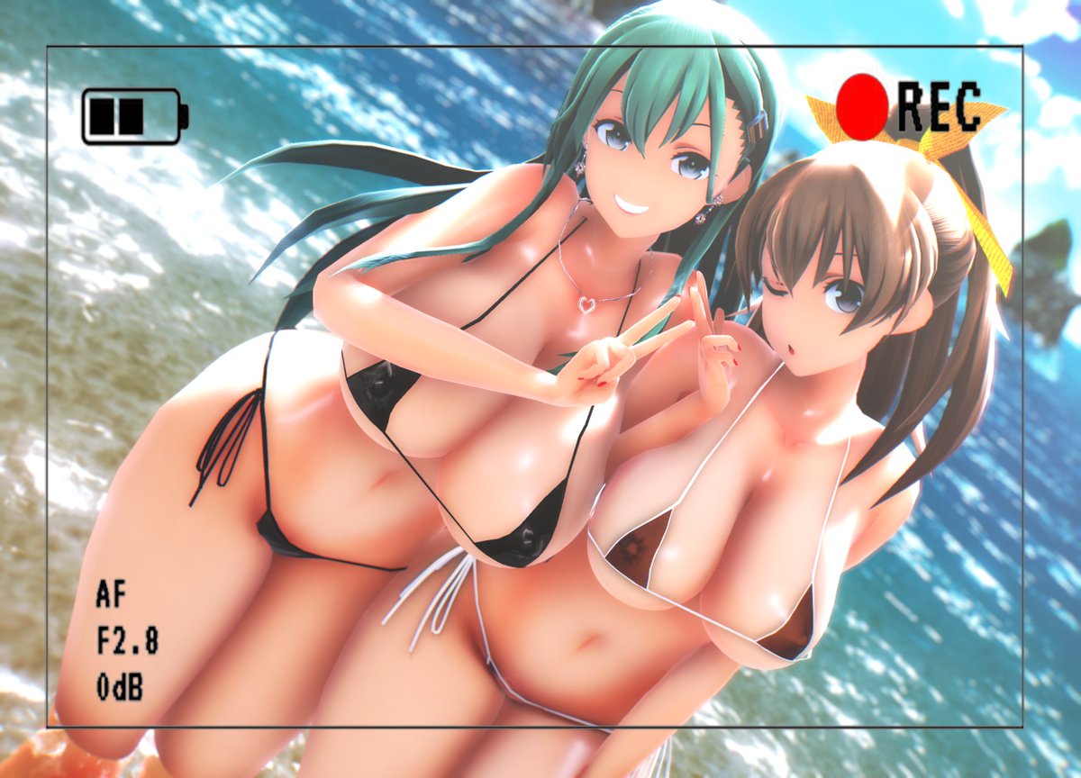 #今月描いた絵を晒そう
今月作ったMMD。健全なヤツ。 