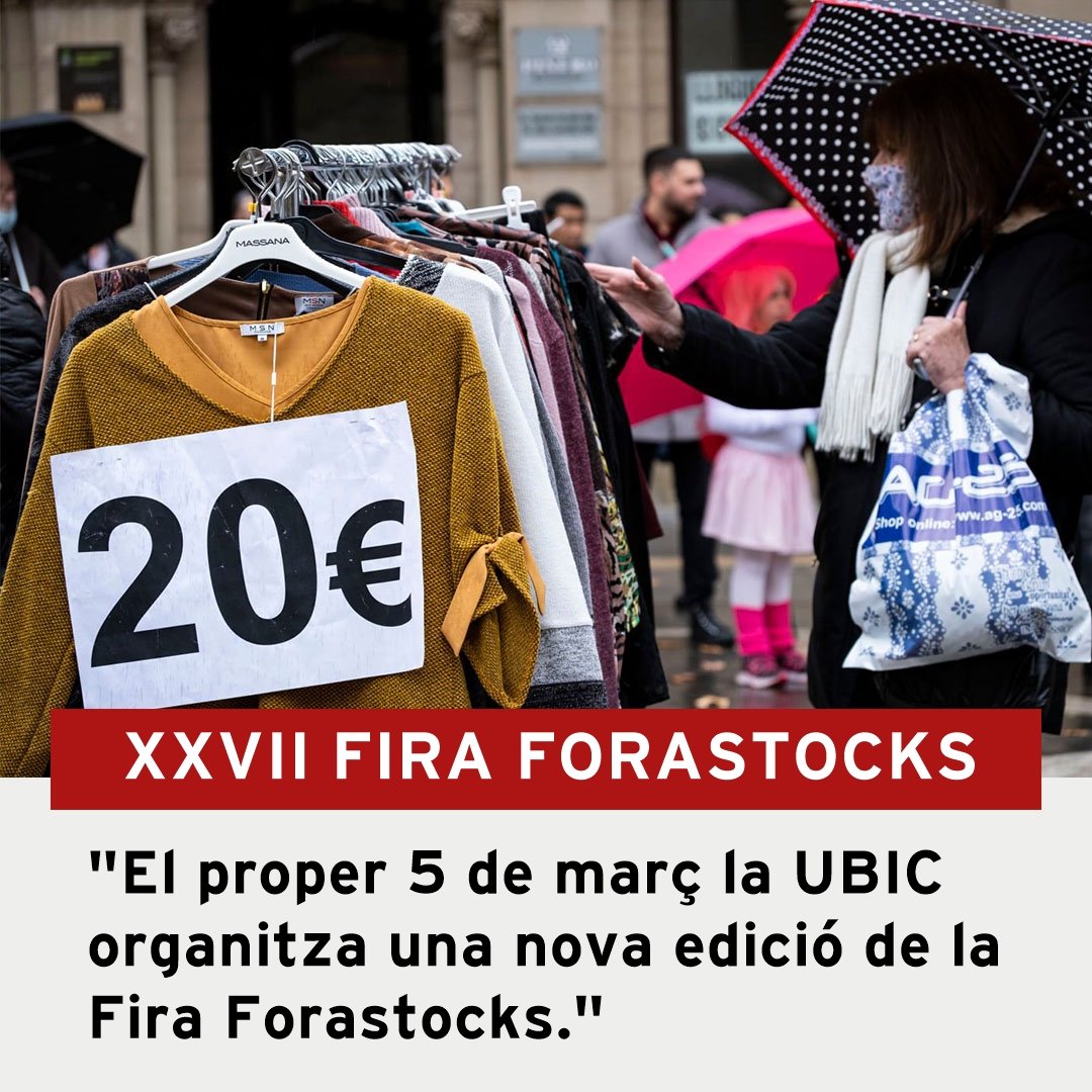 ubicmanresa's tweet photo. El #comerç de #Manresa rematarà els estocs de temporada el cap de setmana del 3, 4 i 5 de març amb la #Forastocks i amb les botigues al carrer🛍️ @nuria_masgrau
@ajmanresa @Manresa_CH @Cambramanresa @ccamcat https://t.co/TGZUNKbEC2