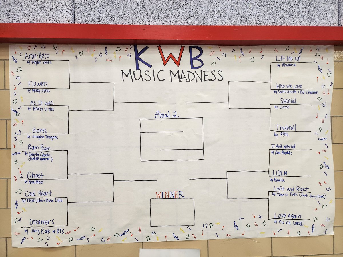 Let the madness begin!@BarrettAPS #KWBPride