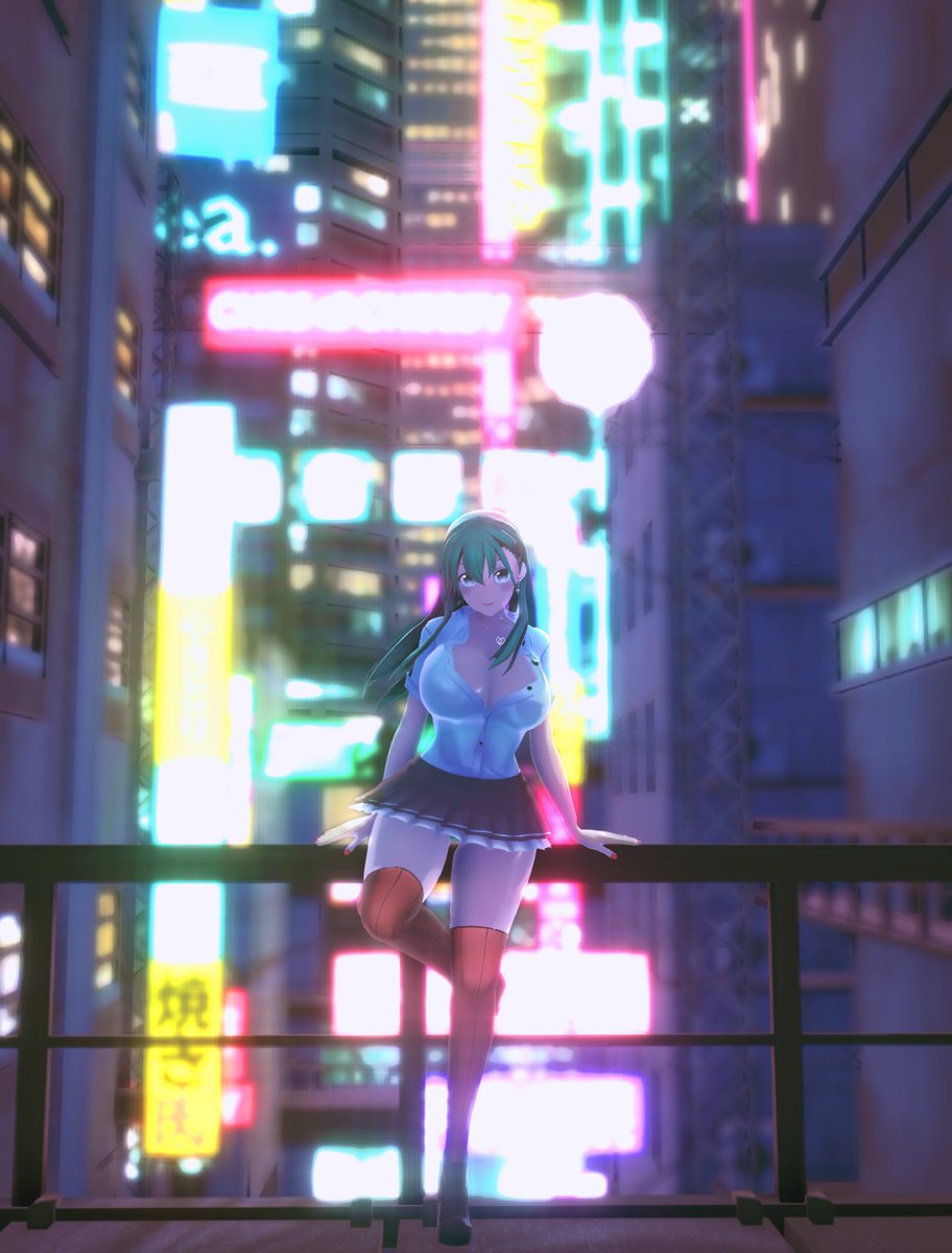 #今月描いた絵を晒そう
今月作ったMMD。健全なヤツ。 