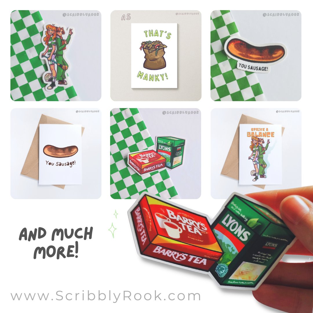 I've officially updated all of the new items that were launched over the weekend at <a href="/WickhamWay/">WickhamWayLimerick</a> onto my 𝗯𝗿𝗮𝗻𝗱 𝗻𝗲𝘄 𝗼𝗻𝗹𝗶𝗻𝗲 𝘀𝗵𝗼p!? 🙌

You can use code "𝗙𝗶𝗻𝗮𝗹𝗹𝘆𝗔𝗪𝗲𝘀𝗯𝗶𝘁𝗲" for a 10% sitewide discount on ScirbblyRook.com 🎉

#scribblyrook