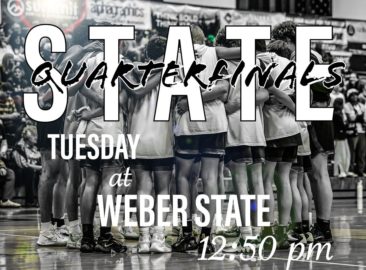 6A STATE QUARTERFINALS
📅 TOMORROW (2/28)
⏰ 12:50 PM
🆚 CYPRUS
🚌 SPIRIT BUS OFFERED
🎟️ TICKETS ONLINE - LINK IN BIO 
📍 WEBER STATE
#MDB
