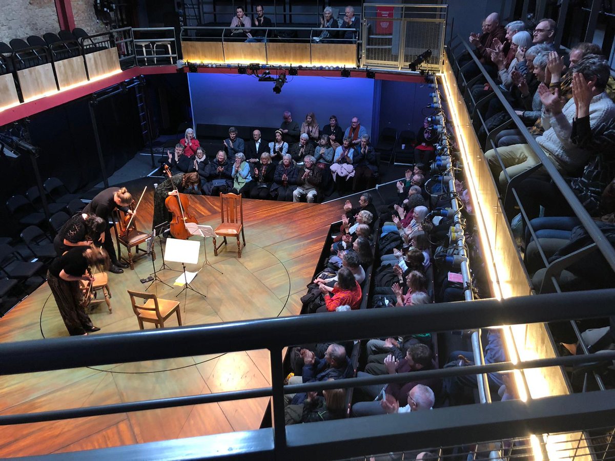 Eusebius Quartet (@eusebiusquartet) on Twitter photo Thanks <a href="/ParkTheatre/">Park Theatre</a> for having us in your brilliant space yesterday! Was fantastic to share #Bartok and #Elgar to a sold-out audience ❤️🥐 Thanks <a href="/ParkTheatre/">Park Theatre</a> for having us in your brilliant space yesterday! Was fantastic to share #Bartok and #Elgar to a sold-out audience ❤️🥐