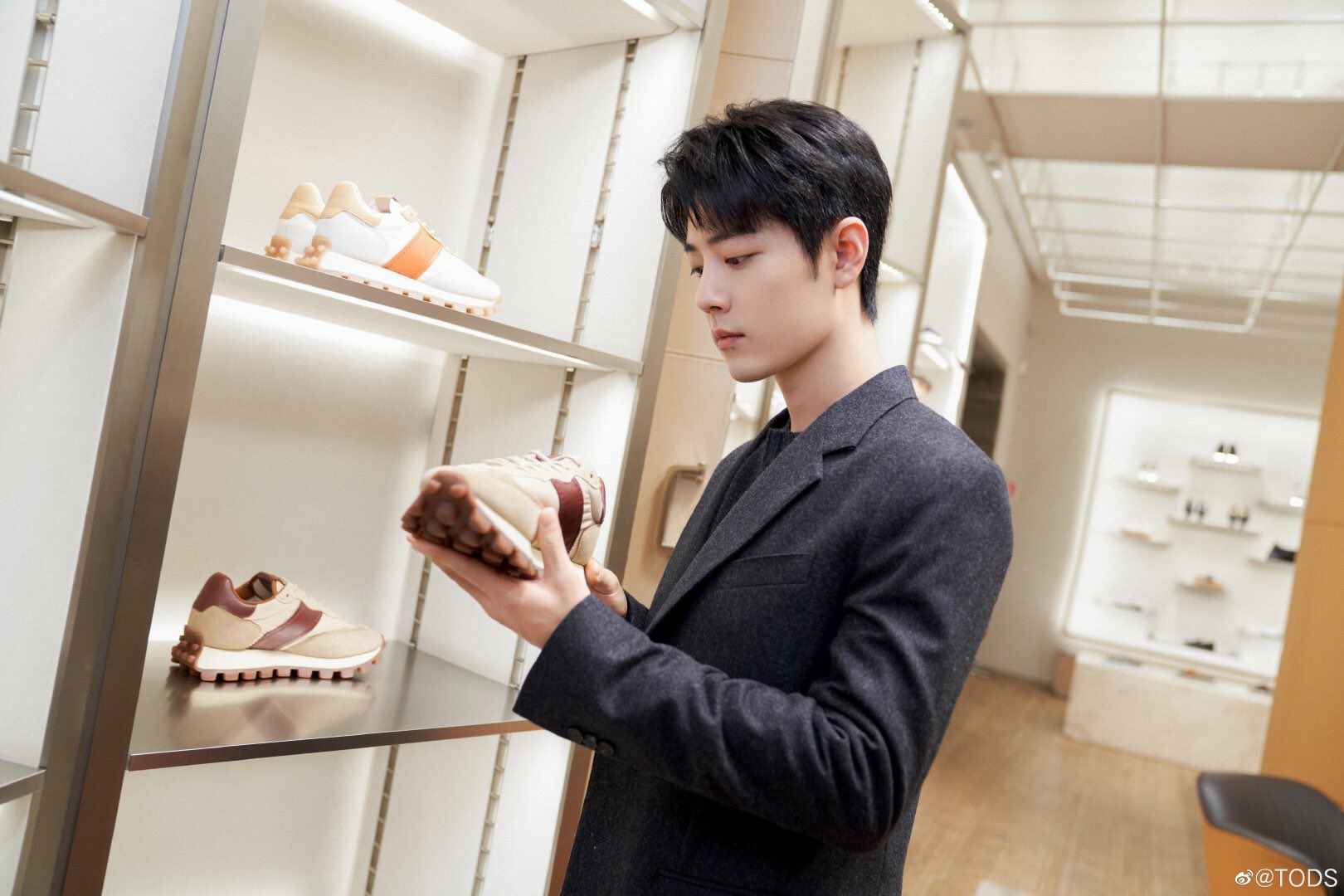 All About XiaoZhan on Twitter: "Tod’s posted pictures of Xiao Zhan