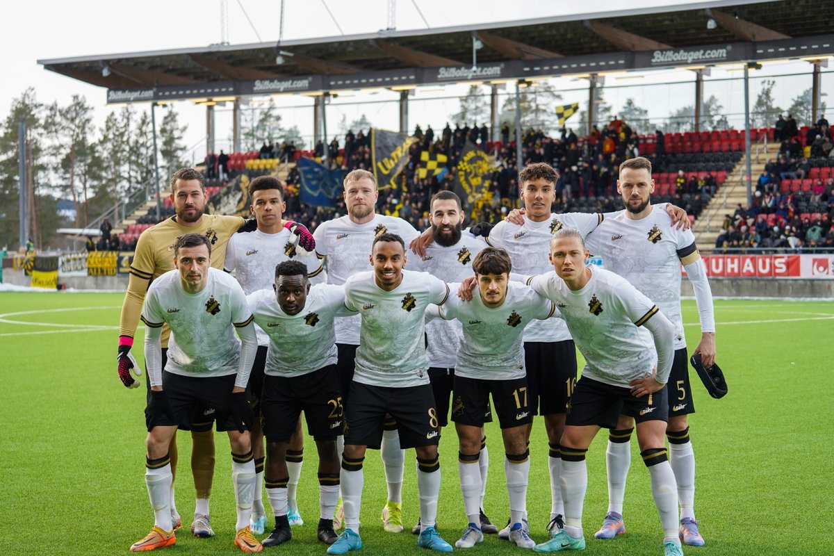 Känslan 🔙 Grymt stöd 🦾🖤💛