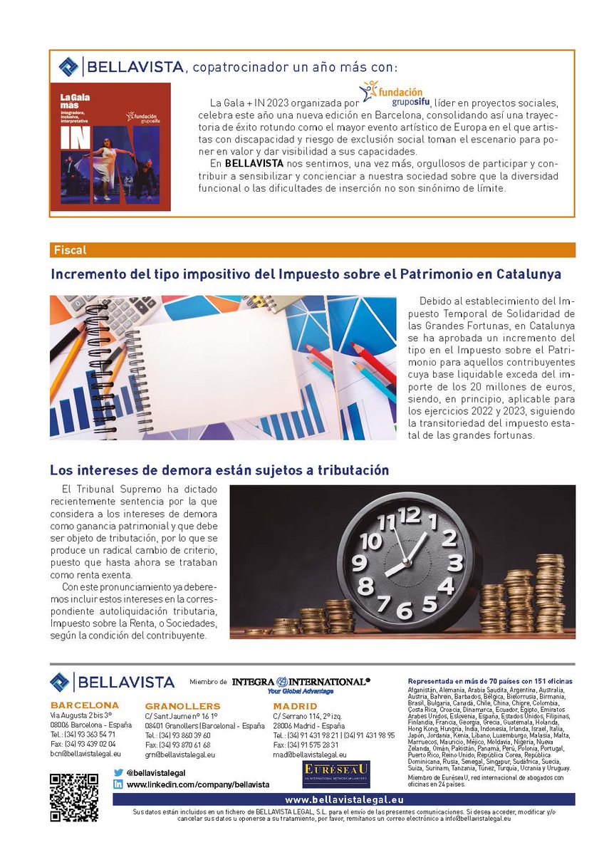 Ya tenemos la BELLAVISTANEWS de febrero 2023, con interesantes contenidos!