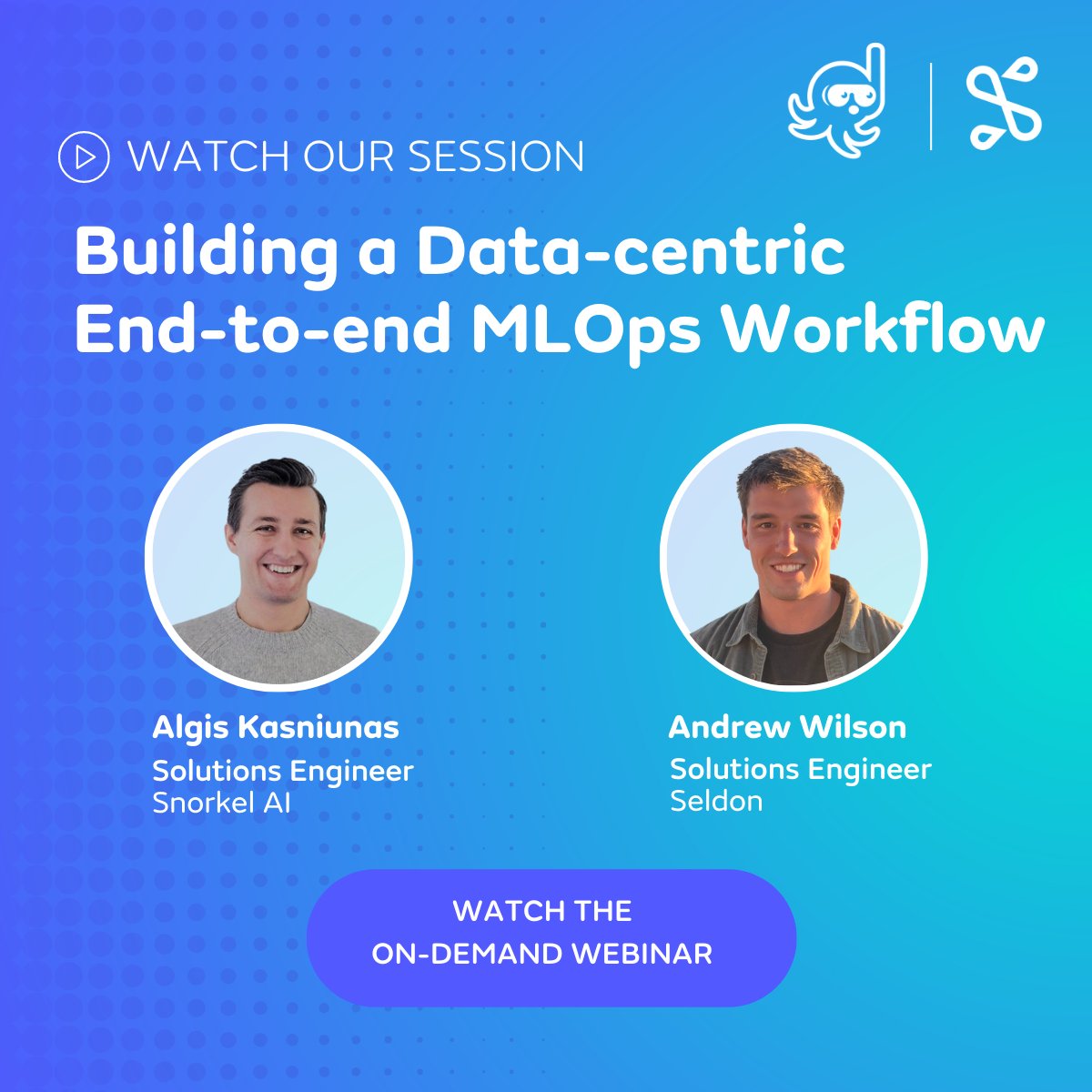 seldon_io's tweet image. We covered this and much more at the webinar that we co-hosted with @SnorkelAI last Thursday titled, Building a Data-Centric End-to-End MLOps Workflow.🐙
Watch the webinar recap here: bit.ly/3xUh4h8
#MLOps #mlworkflows