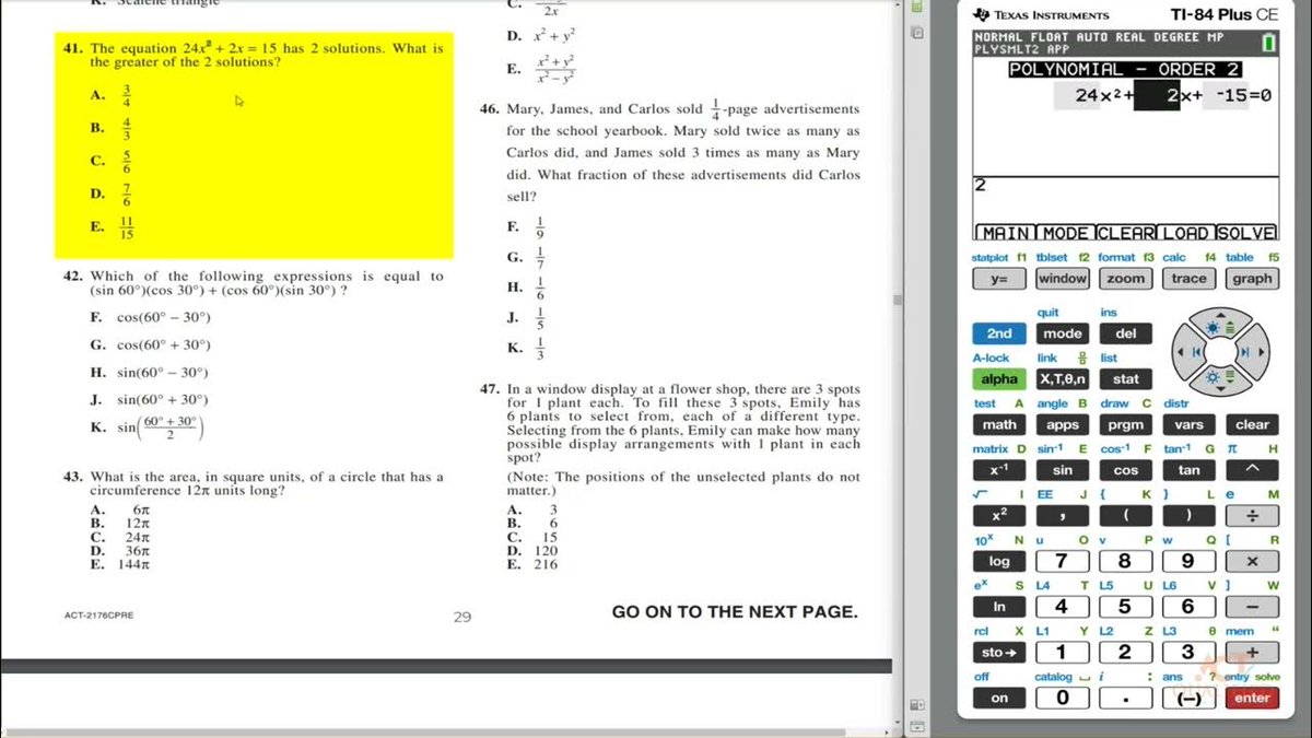 Sign up for our free offer: ACT Math Made Easy Course 
bit.ly/3SvA3Z3 

#actmath
#actmathmadeasy
#actprep