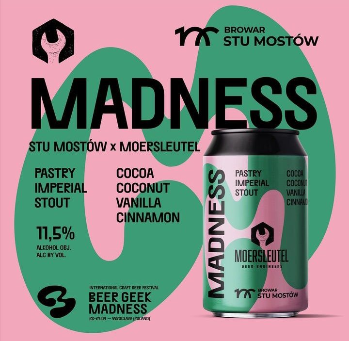 taka_piana's tweet image. Are you #BEER, #GEEK or #MADNESS?! 3 faces of #BGM2023 (28-29.04.2023) official beer 🤯 Available on #presale in @PiwneMosty⚡

#PianaNews 🍷

#BeerGeekMadness2023 #StuMostów #LeftHandedGiant #Finback #Moersleutel #impreza #event #beerfestival #craftbeer #piworzemieślnicze #piwo