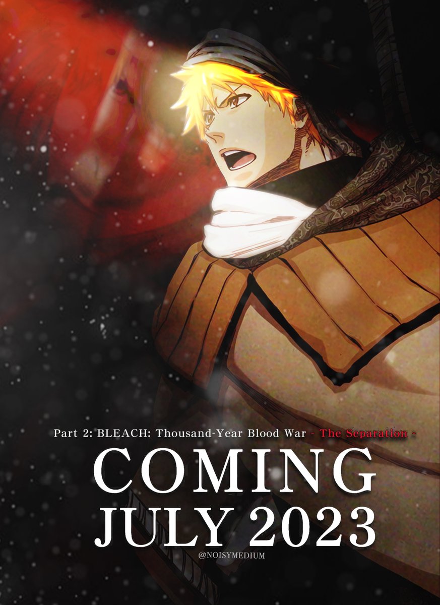 NoisyMedium's tweet photo. BLEACH TYBW Key visual

Here's Kurosaki Ichigo
#BLEACH #BLEACH_anime https://t.co/JkihHfHQ3Y