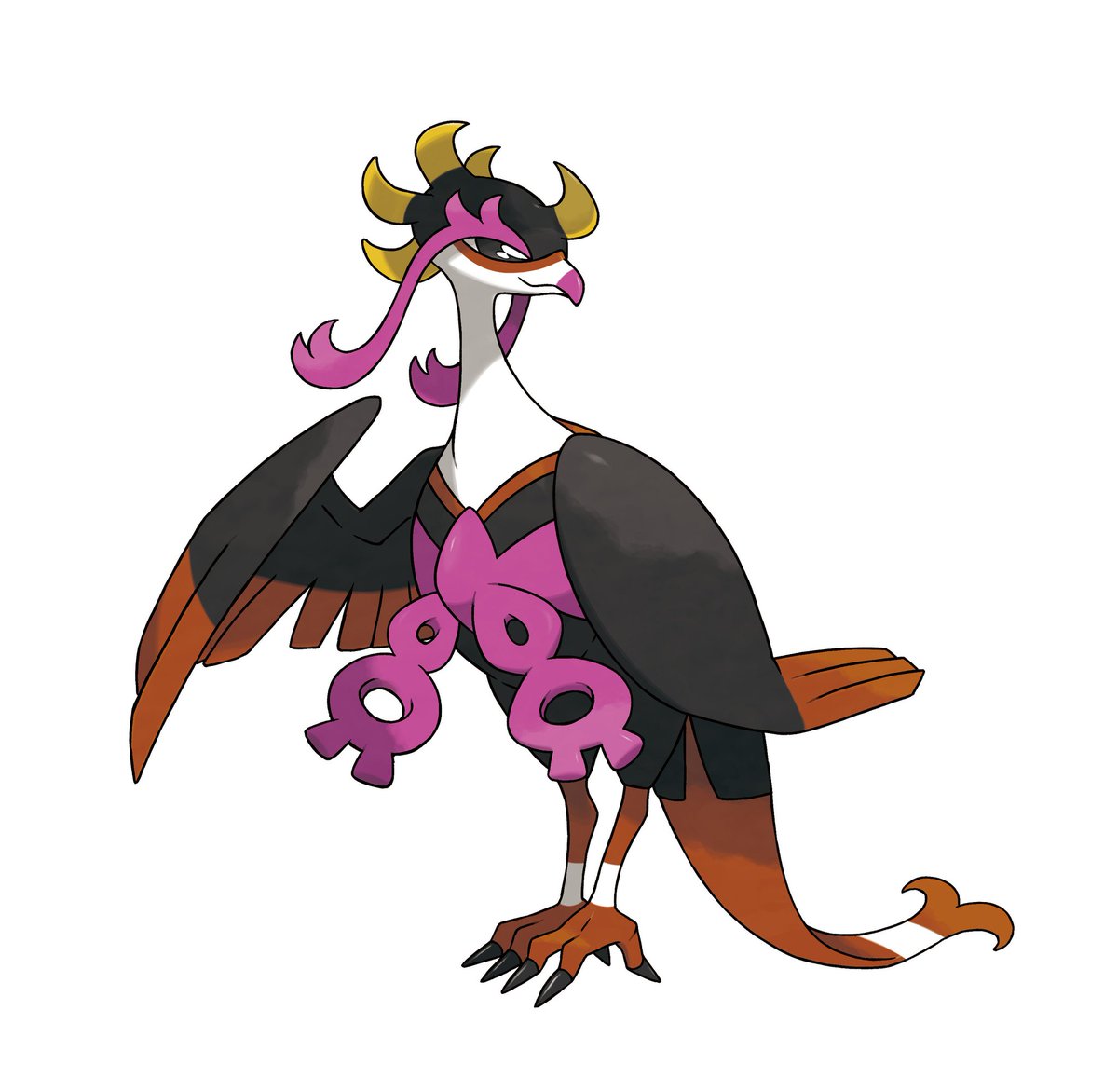 Bulbagarden's tweet photo. Official artwork of the new Pokémon, Fezandipiti, Okidogi and Munkidori, has been released! https://t.co/mrNiqIRHy4