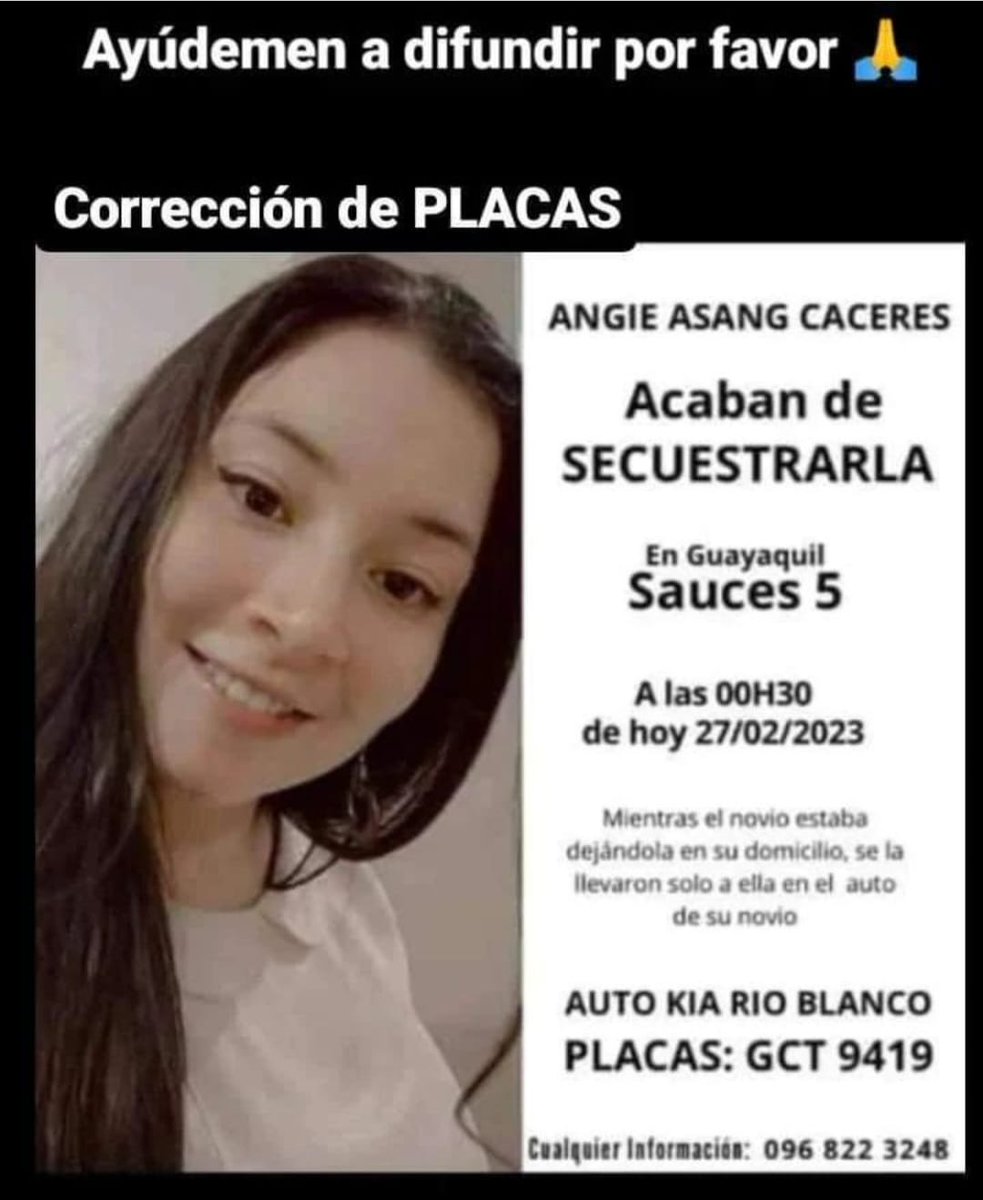 MarceMirandaP's tweet photo. DEBE APARECER  POR FAVOR APOYE DIFUNDIENDO E INFORMANDO. https://t.co/ux9kZbBwVH