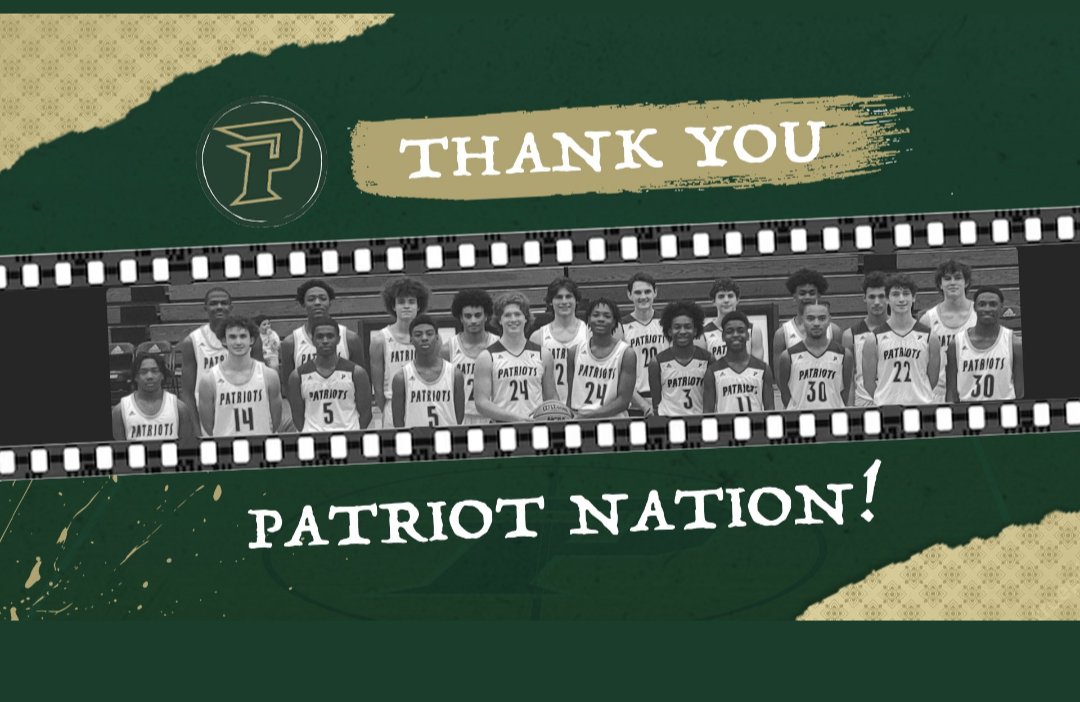 Patriot Nation! We THANK YOU for your support during the season!