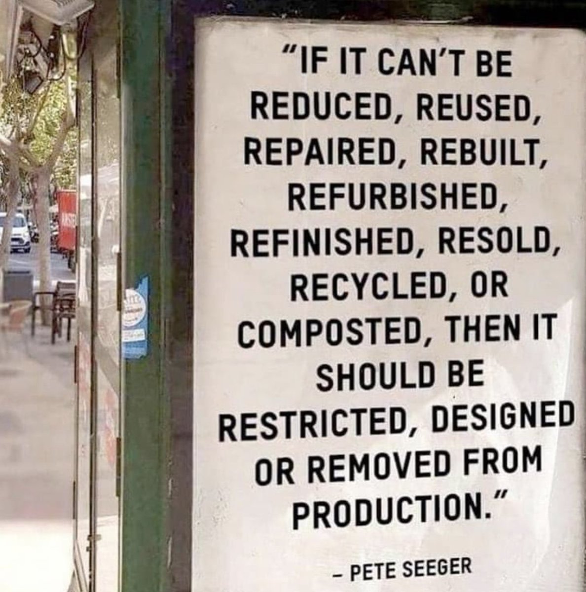 We can build &amp; rebuild systems that embrace plastic-free principles: refill, regenerate, repair, share, reuse, and refuse single-use plastic. What else should be added to the list? 💥 Comment below.  🌎 🍃 #PlasticPollutes #BreakFreeFromPlastic

📸 via <a href="/Greenpeace/">Greenpeace International</a>
