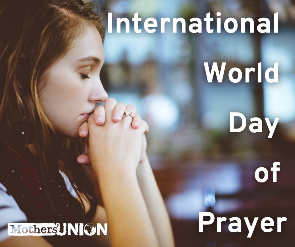 As a global movement, we join
together with all praying on the World Day of Prayer. 
#worlddayofprayer #prayer