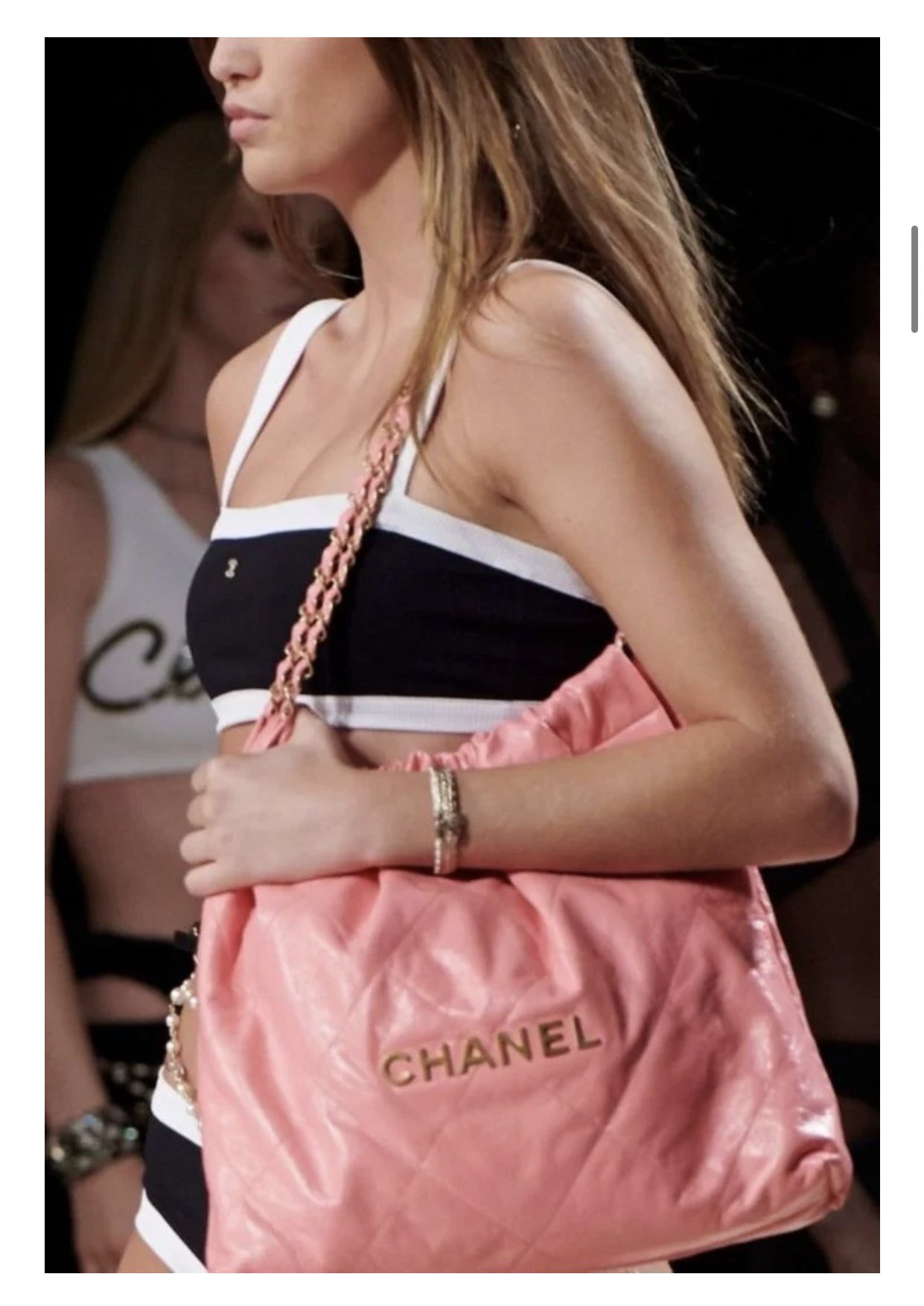 chanel plastic handbag