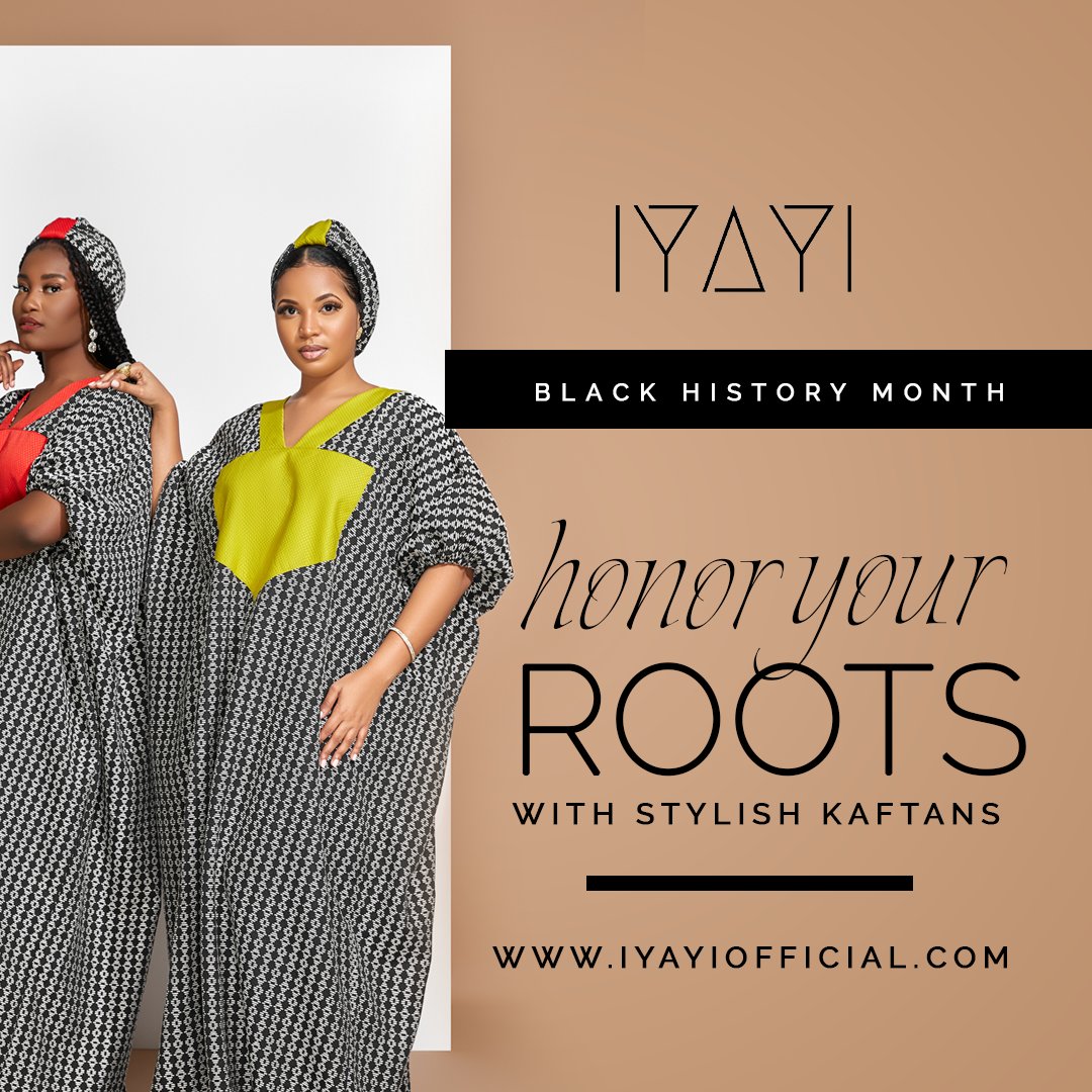 Iyayi has the best luxe kaftans straight from Africa. 🛍️ Get your stylish kaftans today.

#BlackHistoryMonth #AfricanFashion #NigerianFashion #AfricanFashionTrends #AfricanKaftans #KaftansDress #IyayiWoman #IyayiFashion #SupportBlackOwnedBusiness #BuyBlack