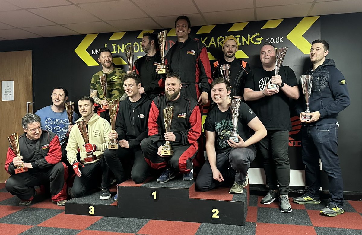 Thank you to <a href="/GridlineRacing/">GRIDLINE RACING🏁🏎</a>, <a href="/OfficialBSB/">Bennetts British Superbike Championship</a>, <a href="/jm130tt/">John McGuinness MBE</a>, <a href="/christianiddon/">Christian Iddon</a>,  #Lincoln and everyone that made the #GoKarting such a great day. Another thank you for allowing my son to join the <a href="/bennetts_bike/">Bennetts</a> team. Not thank you that he won a trophy and I didn’t. 😭