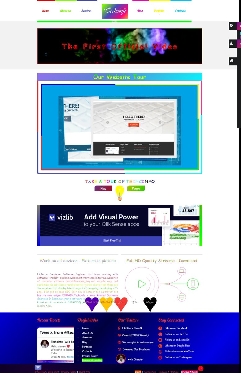 techcinfo1's tweet image. Hello viewers❤️
Welcome to Techcinfo - Web Related Software Solutions In India
Website URL: techcinfo.com