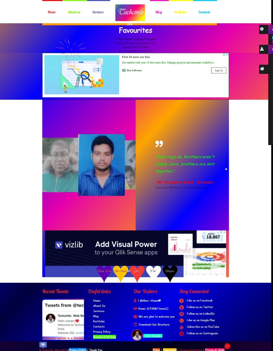 techcinfo1's tweet image. Hello viewers❤️
Welcome to Techcinfo - Web Related Software Solutions In India
Website URL: techcinfo.com