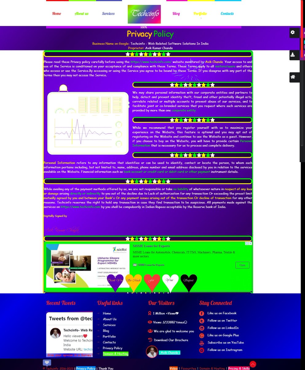 techcinfo1's tweet image. Hello viewers❤️
Welcome to Techcinfo - Web Related Software Solutions In India
Website URL: techcinfo.com