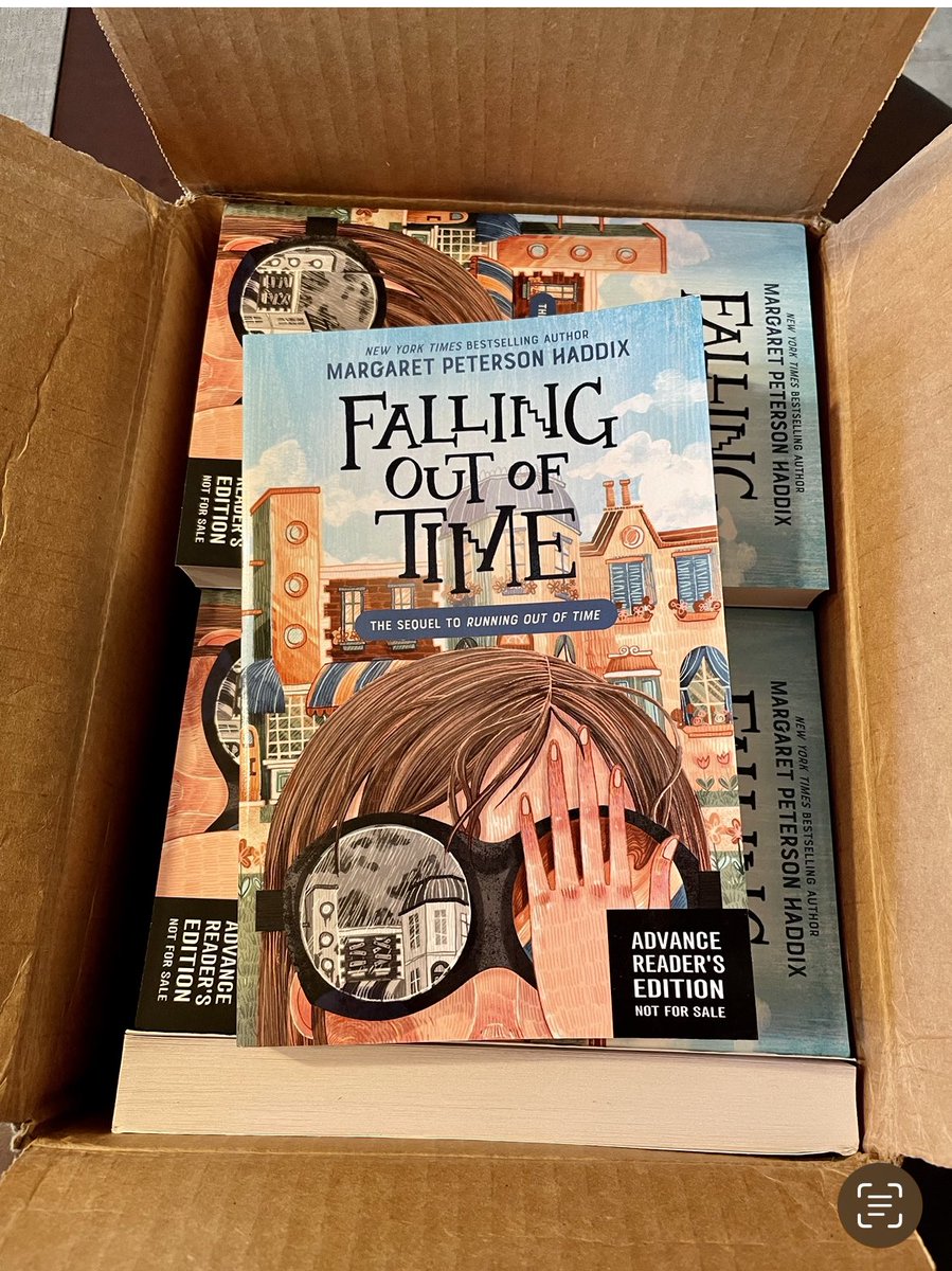 Happy news! I have a small number of ARCs of FALLING OUT OF TIME I can share with reading/review groups such as #bookallies #bookjourney #bookodyssey #booksojourn #bookexcursion #kidlitalliance etc. DM me if you are in one of these groups and are interested!