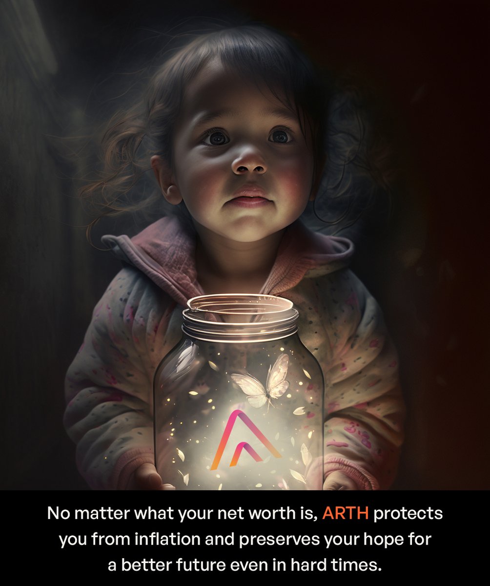 $ARTH, the world's first non-depreciating currency by <a href="/TheMahaDAO/">MahaDAO</a>. mahadao.com #MahaDAO $MAHA #inflation #cryptocurrencies