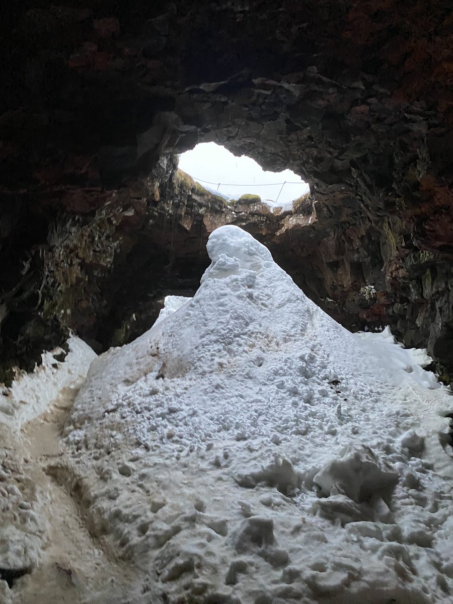Our visit to the lava tunnel. An amazing underground experience.